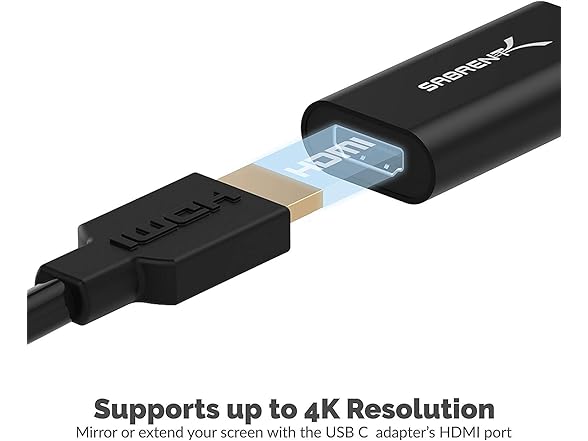 SABRENT USB 3.1 Type-C to HDMI Adapter (DA-HDMC)