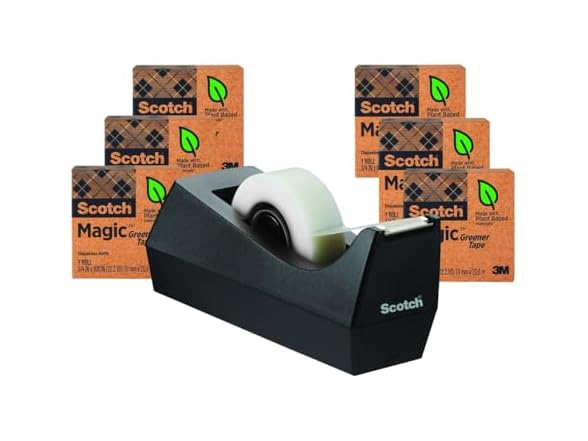 Scotch Magic Greener Tape with Dispenser