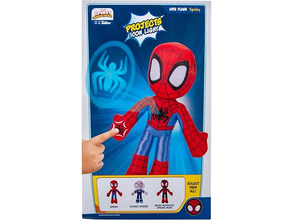 Marvel Spidey Web Flash Spidey Plush