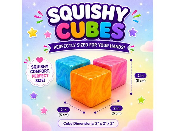 Twilight Squishy Sensory Toys Cube - Your Choice