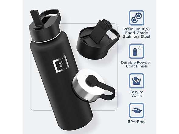IRON °FLASK Stainless Water Bottle 40 oz