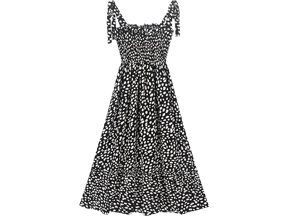 R.Vivimos Women (M) Summer Straps Sleeveless Dress