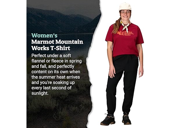 Marmot Womens MMW SS Tee