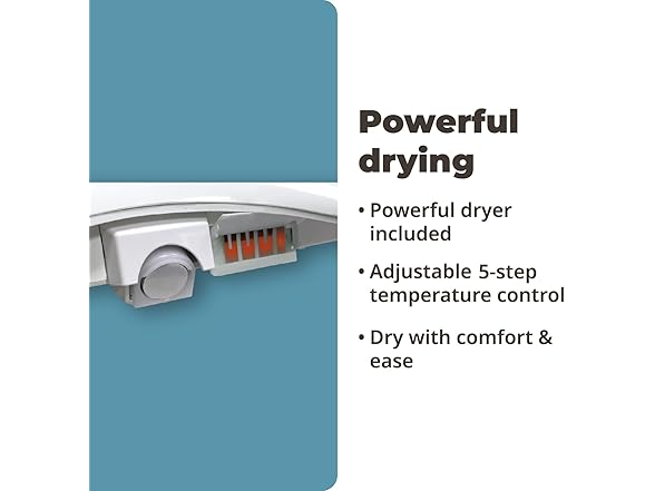 Inus R52 Electronic Bidet - Dryer & Deodorizer