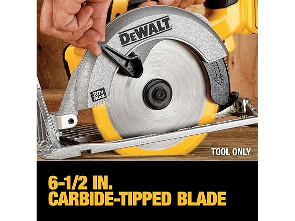 DEWALT DCS391B 20V MAX Circular Saw, 6-1/2" Blade