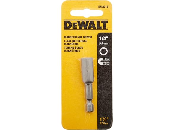 DEWALT IMPACT Nut Driver, Magnetic,