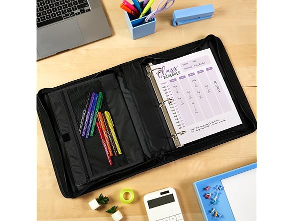 Avery Zipper 3 Ring Binder 2" 375-Sheet