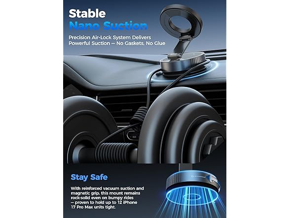Arruilys Car Phone Holder for Magsafe