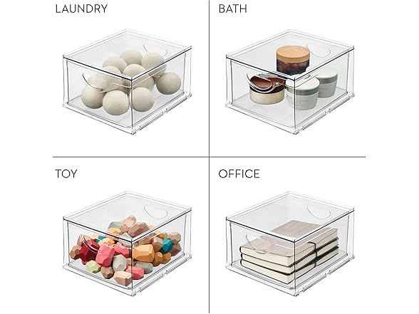 iDesign Stackable Storage Drawer