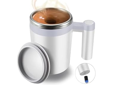 $9.99, Was $22.99, 56% Off! Rechargeable Self Stirring Mug dealfomo