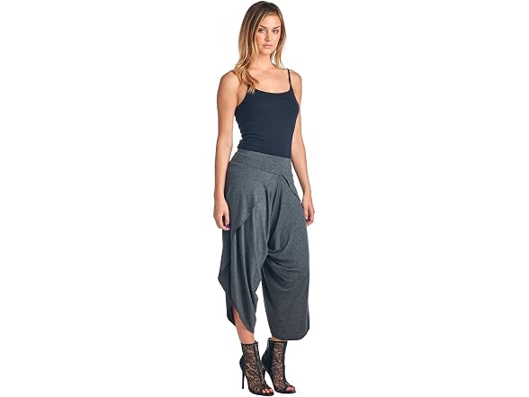 Popana Women (L) Casual Summer Boho Harem Pants