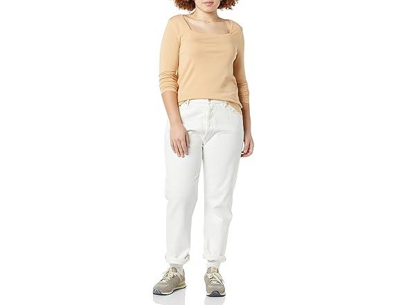 Amazon Essentials Women Slim-Fit Long T-Shirt