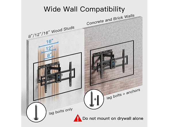 Full Motion TV Wall Mount