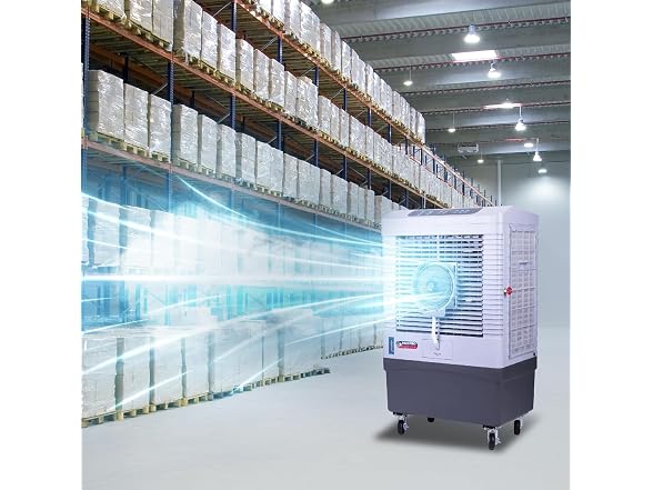 Hexago 5000 CFM Evaporative Air Cooler with Mist