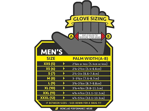 Ironclad INDI-KC5 Gas and Safety Gloves