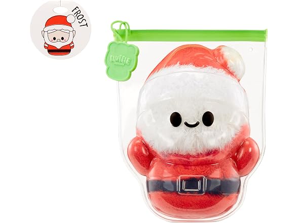 Fluffie Stuffiez Holiday Santa Small Collectible Feature Plush - Gallery 6