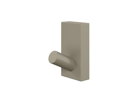 Swiss Madison Monaco Concrete Bathroom Robe Hook, Taupe