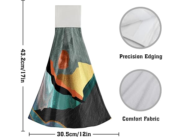 Giwawa Sun Mountain Hanging Kitchen Towels 2PCS