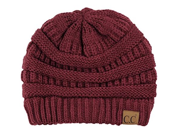 C.C Men (OS) Trendy Chunky Soft Stretch Skully
