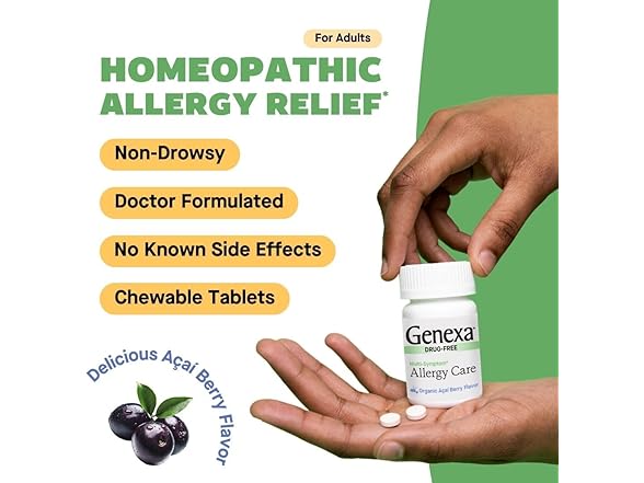 Genexa Genexa Allergy Relief, 60ct