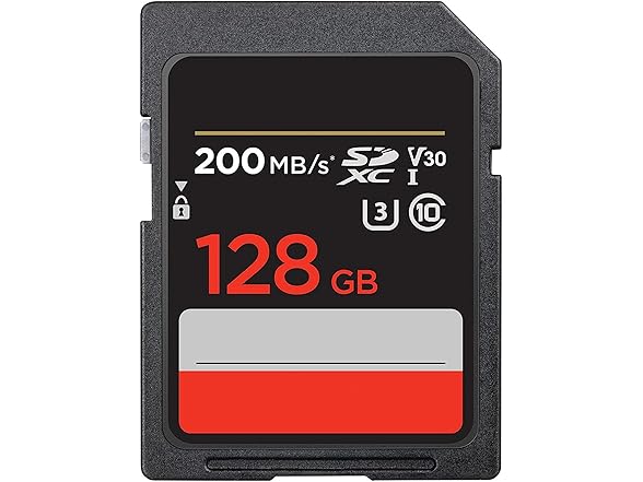 SanDisk 128GB Extreme PRO 200MB/s Memory Card (2-pack)