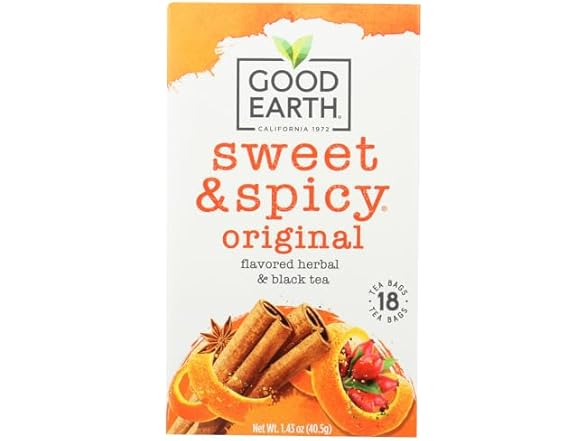Good Earth Sweet & Spicy Tea, 6pk