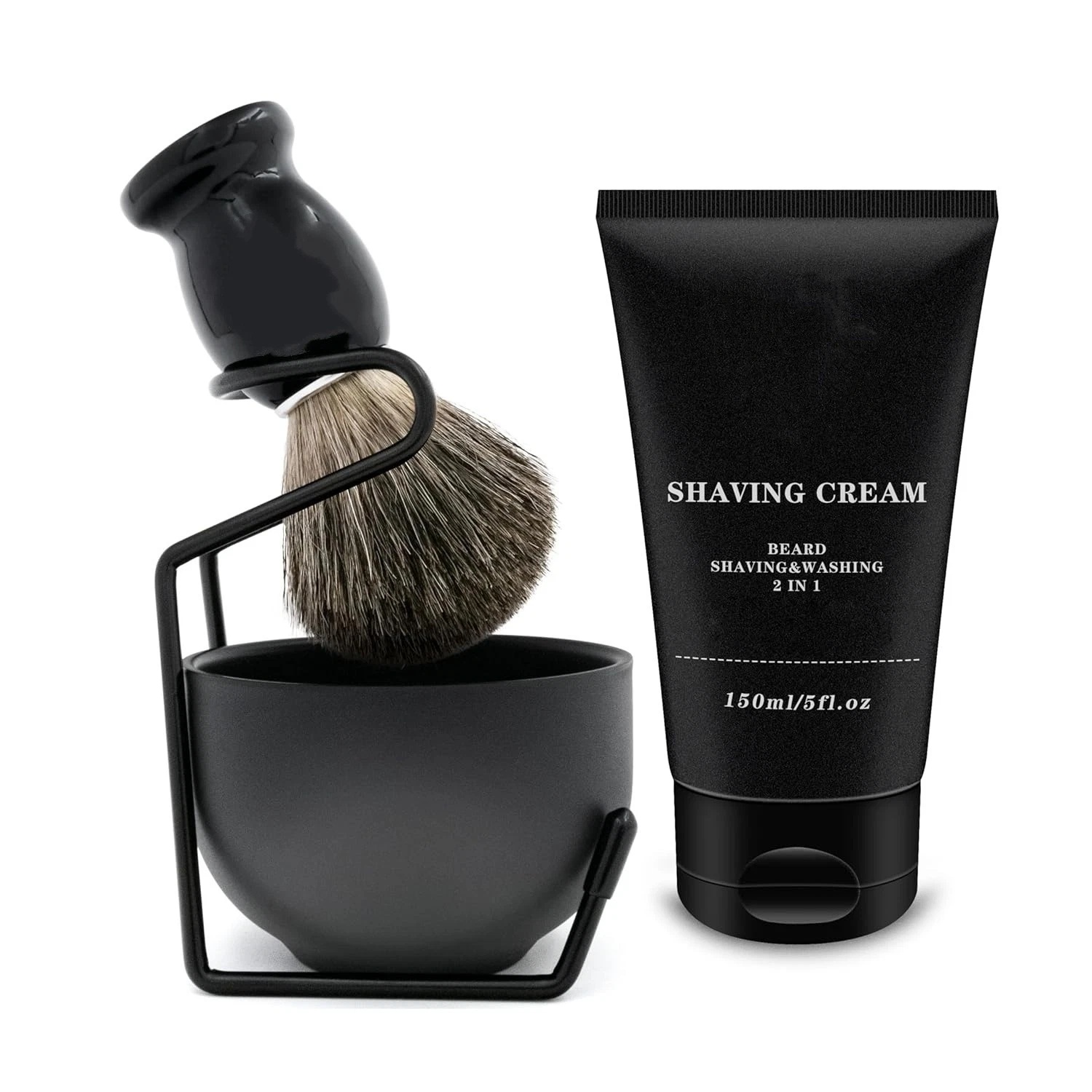 3 in 1 Shaving Brush & Bowl Kit - Gallery 7