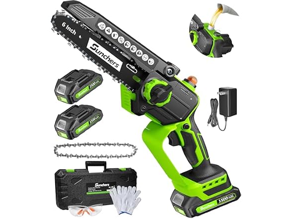 Sunchers Cordless Mini Chainsaw