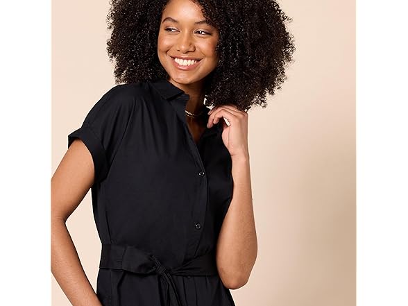 Amazon Essentials Womens Relaxed Shirt Dress