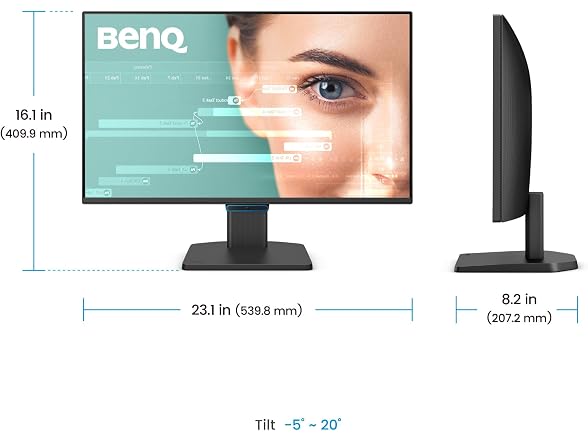BenQ MN-BenQ-GW2490C-R BenQ 23.8 1080p FHD Flicker-fr