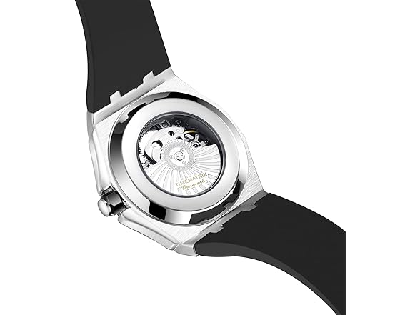 TIMEMATRIX Black Skeleton Watch