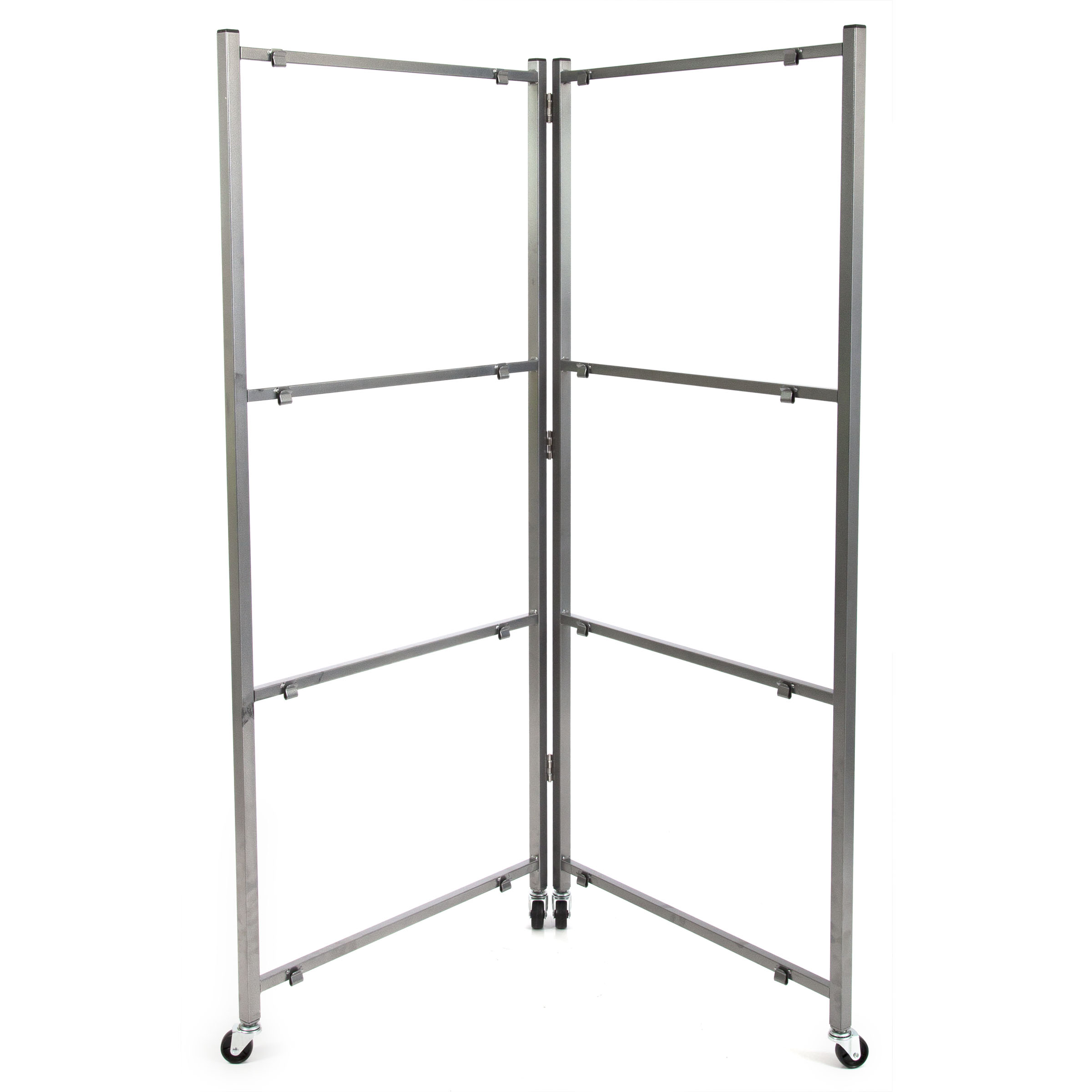 Origami R5C-PEWTER Corner 4-Shelf Rack - Gallery 9