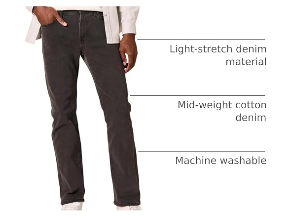 Amazon Essentials Men Straight-fit Stretch Jean