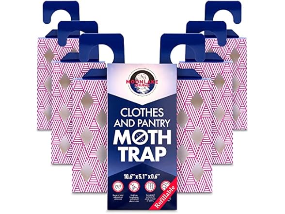 Powerful Moth Traps, 6-Pack