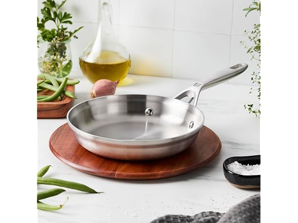 ZWILLING Motion Stainless Steel 8-inch Stainless Steel Fry Pan
