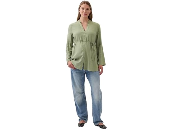 GAP Maternity Top Off White (XXL)
