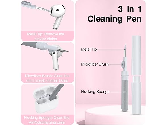 SGHLDE for AirPods 4th Gen Case Cover