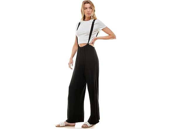 Loving People Women (L) Loose Suspender Jumpsuits