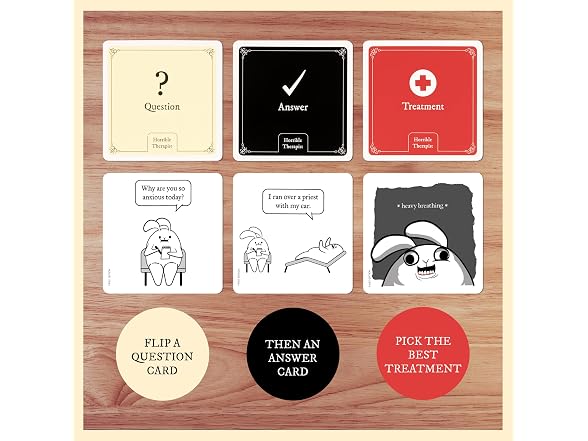 Horrible Therapist: Extra Horrible Edition by Exploding Kittens  Card Game