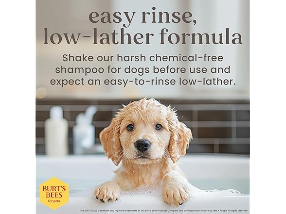 Burt’s Bees for Pets Tear Free Puppy Shampoo & Conditioner