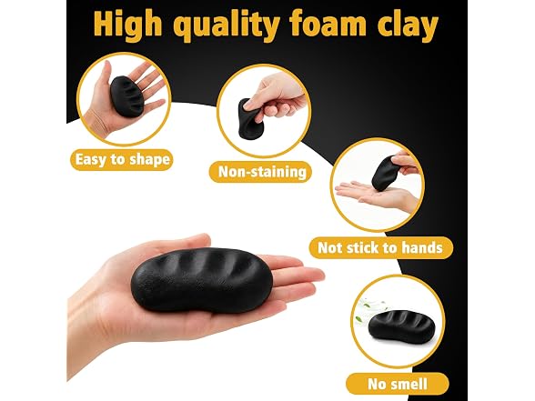 MEARCOOH Modeling air Dry Foam Clay