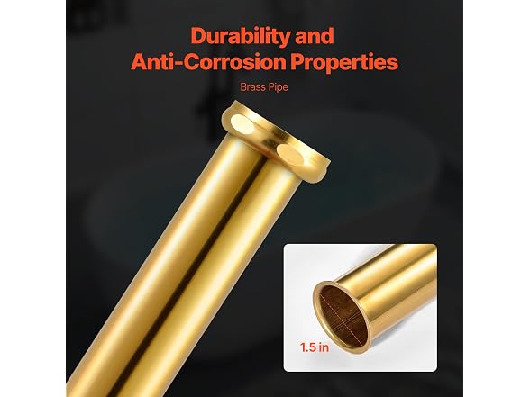 VEVOR ABS Freestanding Tub Drain Kit