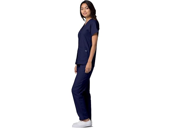Adar Medical Uniforms Women (L) Adar Scrubs Navy