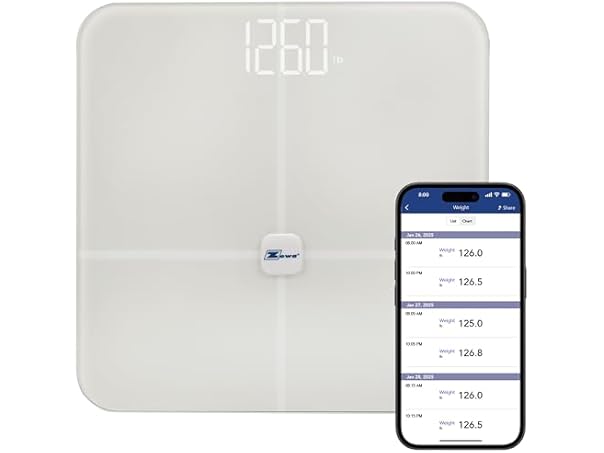 $9.99, Was $26.86, 62% Off! Zewa Digital Body Composition Scale dealfomo