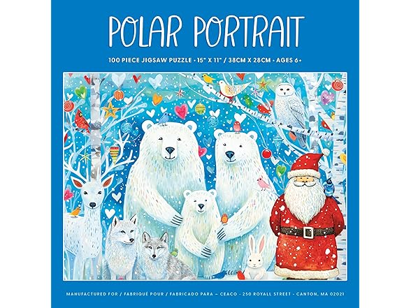 Polar Portrait - 100Pc Jigsaw Puzzle