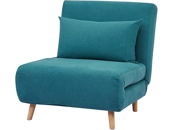 A Artdeco Home A&D Home Tustin Fabric Twin Sleeper 