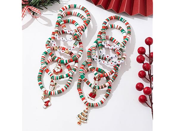 meosked Y2k Heishi Stackable