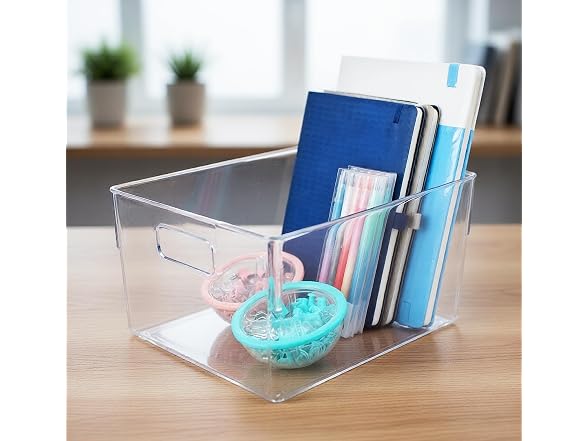 Azar Displays 556742-4PK Storage Tote Bins 