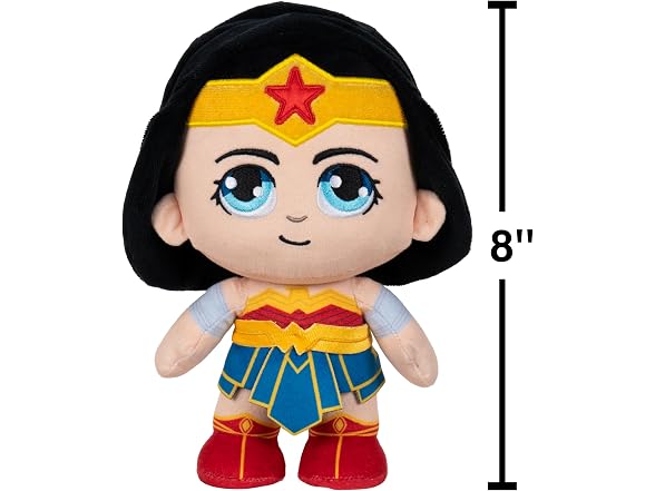 Jazwares DC Wonder Woman Plush - 8-Inch