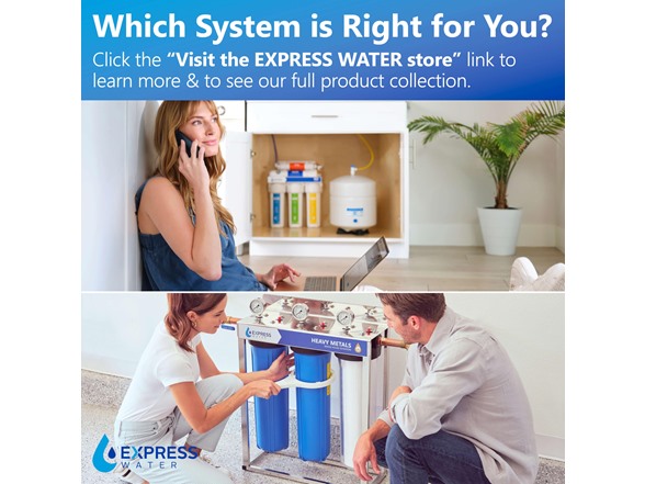 Express Water 3-Stage Whole House Water Filter